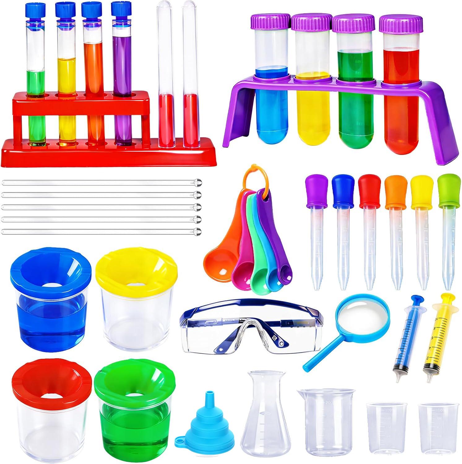 Science Kit Volcano - 5-41Pcs Kit Sains Anak-anak, Tabung Uji,