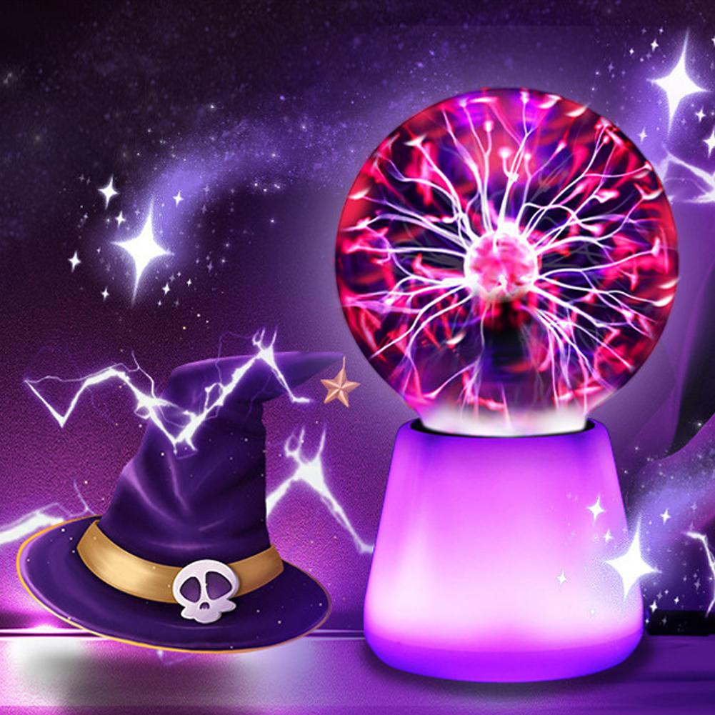 Globe Interactive Light - Lampu Bola Plasma Interaktif Sentuh Lightning