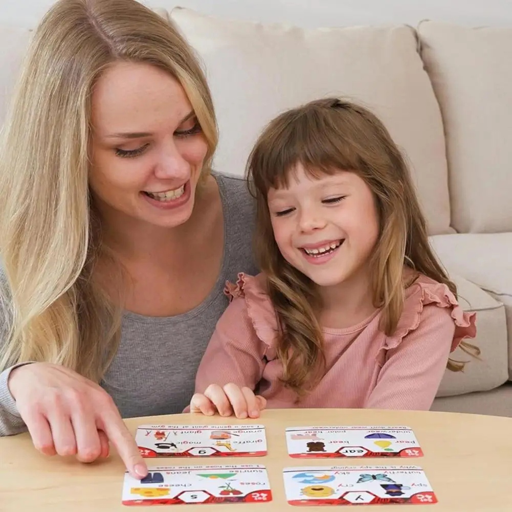 Phonics Card Game - Kartu Flash ABRI-Phonics untuk Belajar Kata-Kata