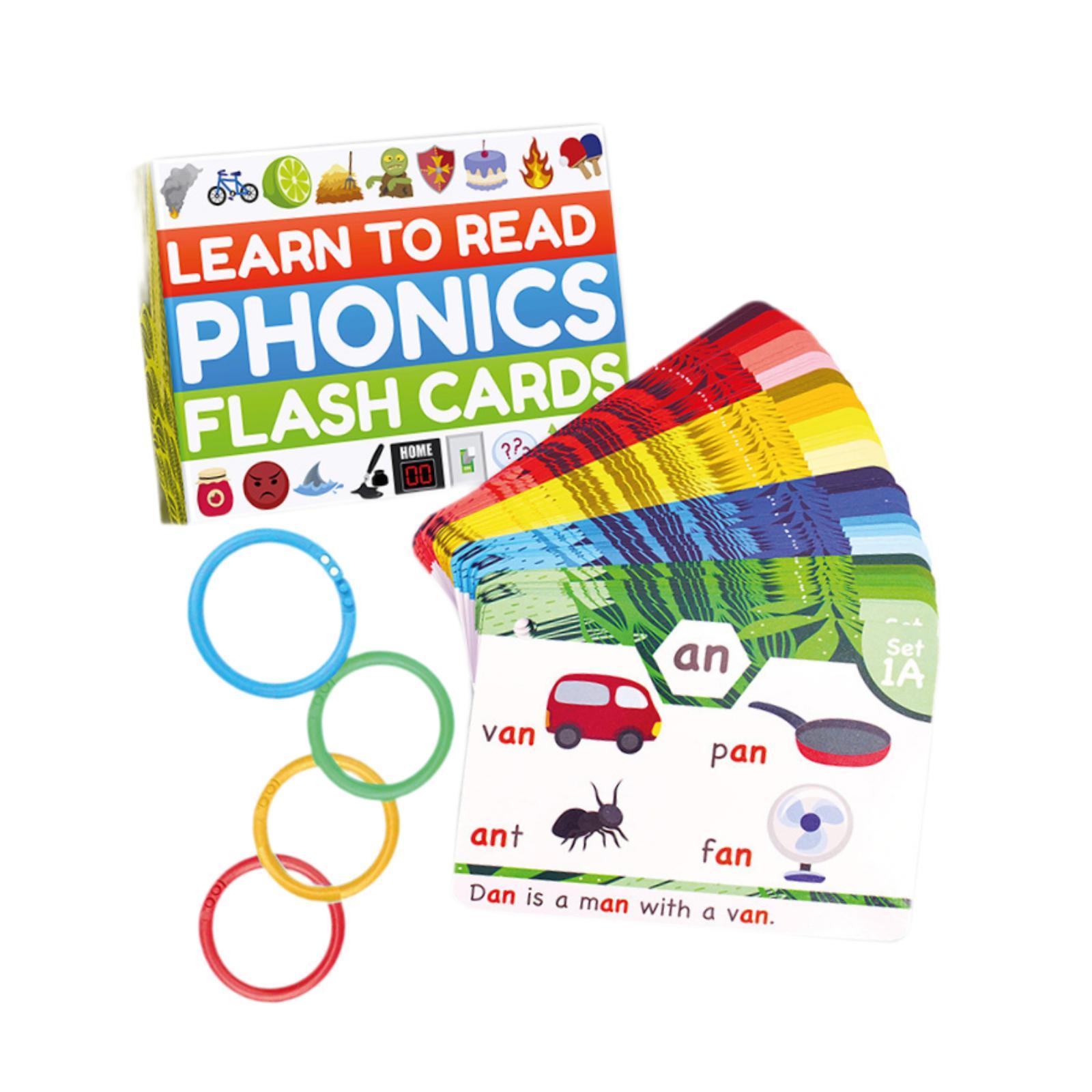 Phonics Card Game - Kartu Flash Kata-Kata Phonics untuk Anak
