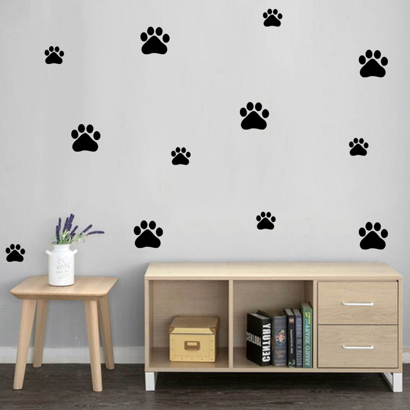 Kids Education Quotes - Kartun Anjing Kucing Berjalan Kaki Stiker