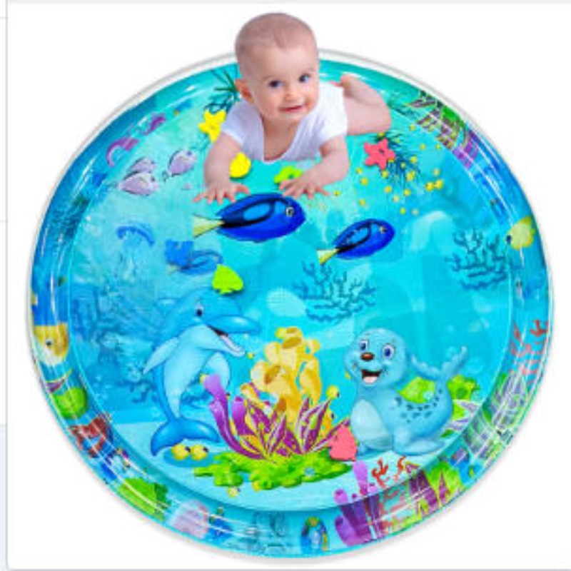 Kids Educational Mat - Alas Bermain Air Bayi Bantal Tiup