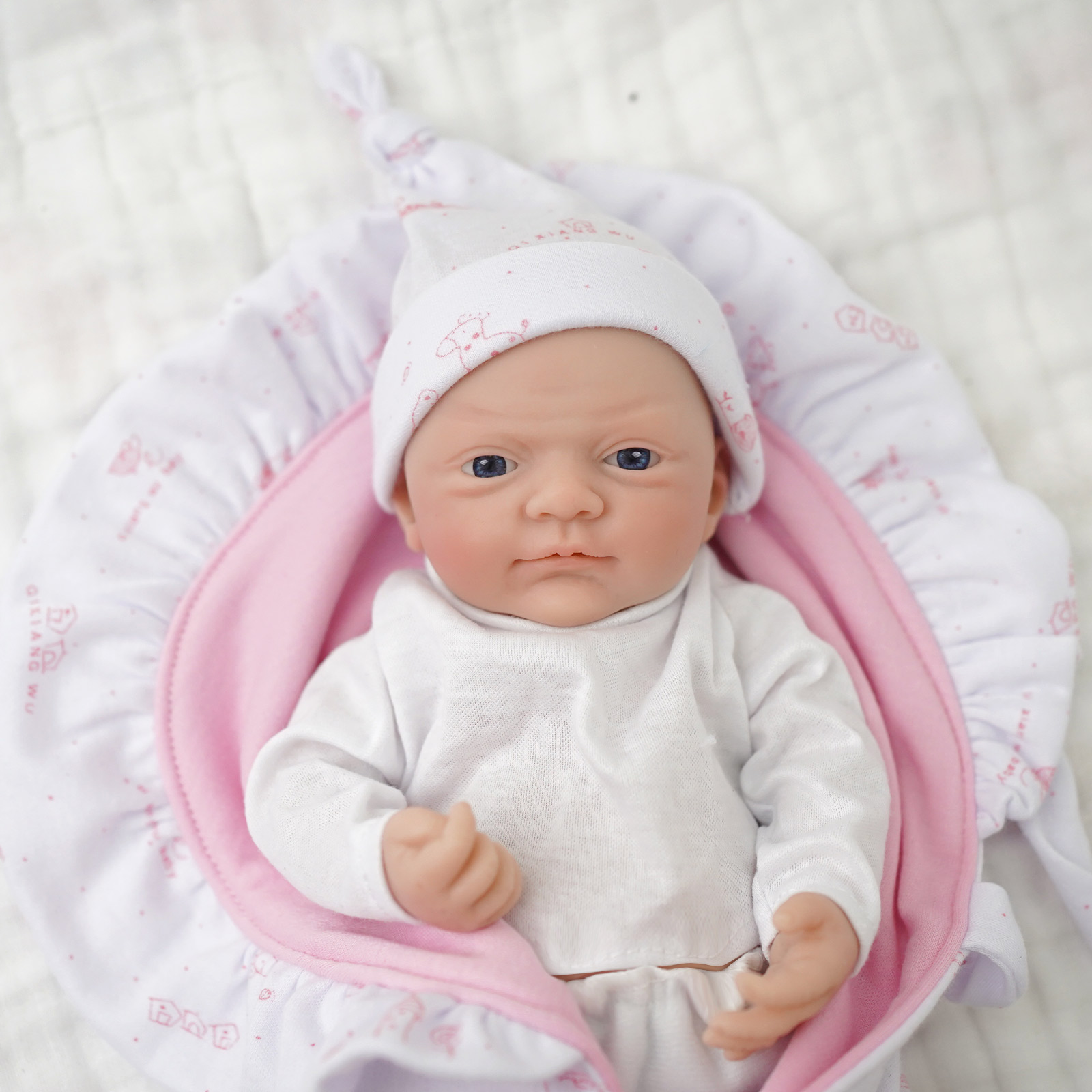 Kids Educational Songs - Boneka bayi silikon Full Body 12
