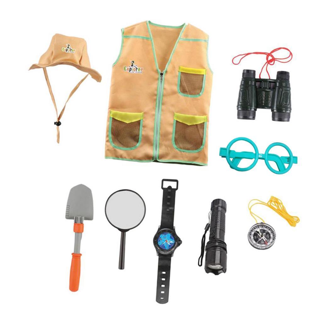 Kids Hunter Education - Set Rompi, Topi, dan Celana Cargo
