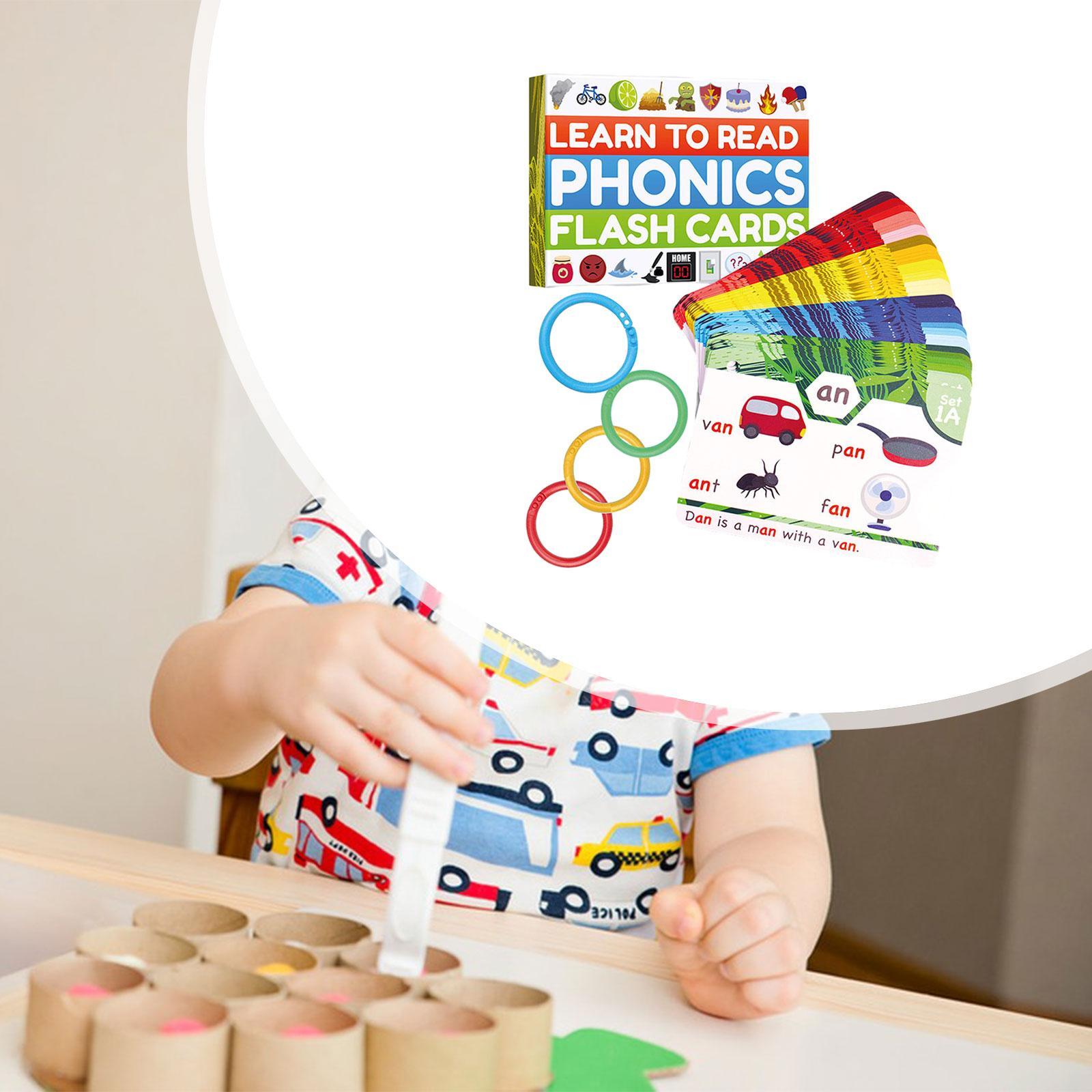 Phonics Card Game - Phonics Game Sight kata pembelajaran kartu