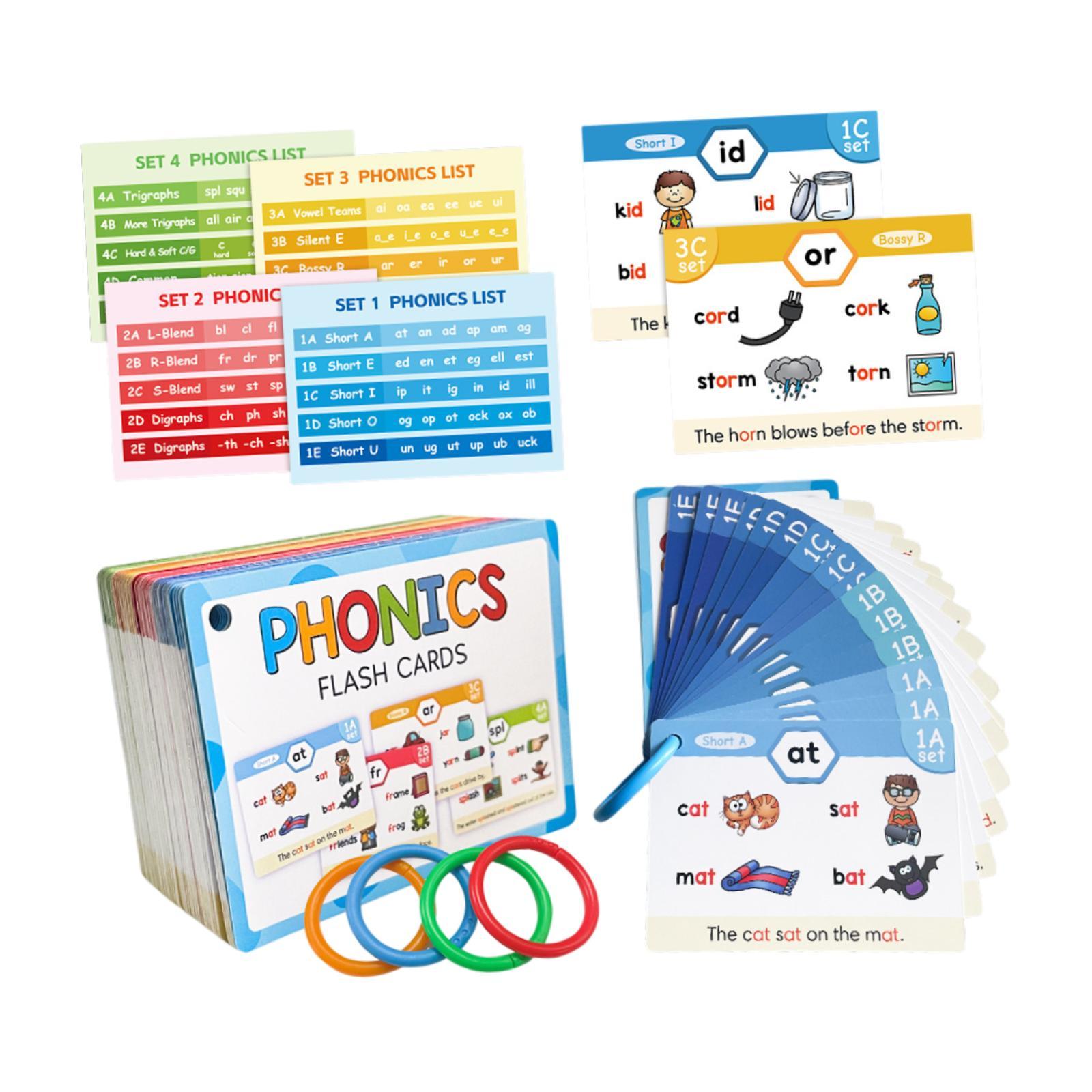 Kartu Flash Phonics Suara Huru - Phonics Card Game ulasan dan harga