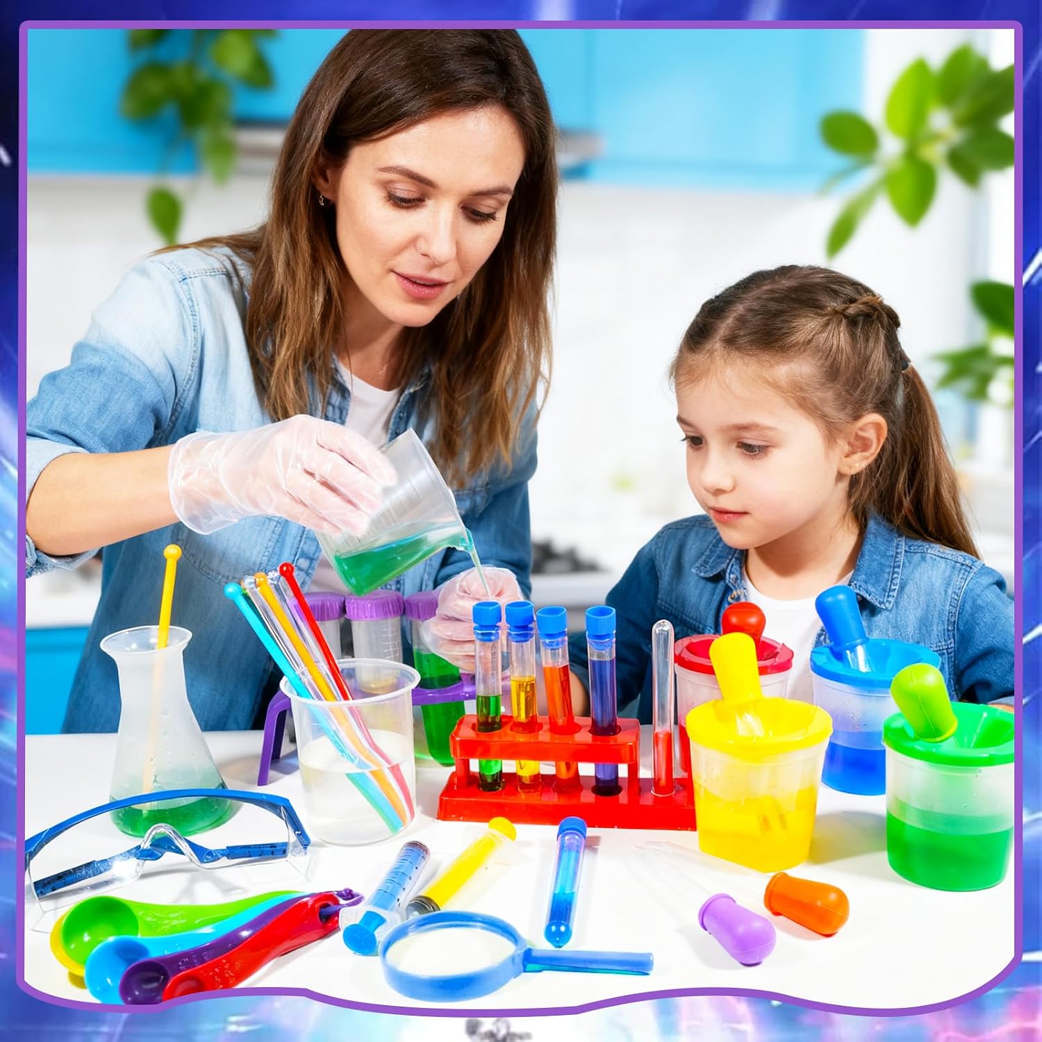 5-41Pcs Kit Sains Anak-anak, T - Science Kit Volcano ulasan dan harga
