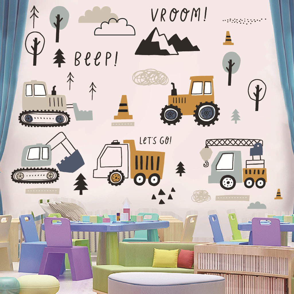 Stiker Dinding Mobil Rekayasa  - Kids Education Quotes ulasan dan harga