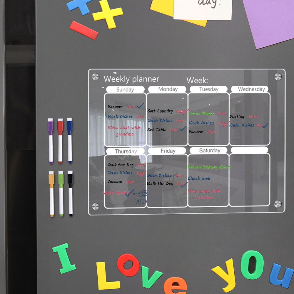 Papan kalender Magnet kulkas p - Magnetic Letter Board ulasan dan harga