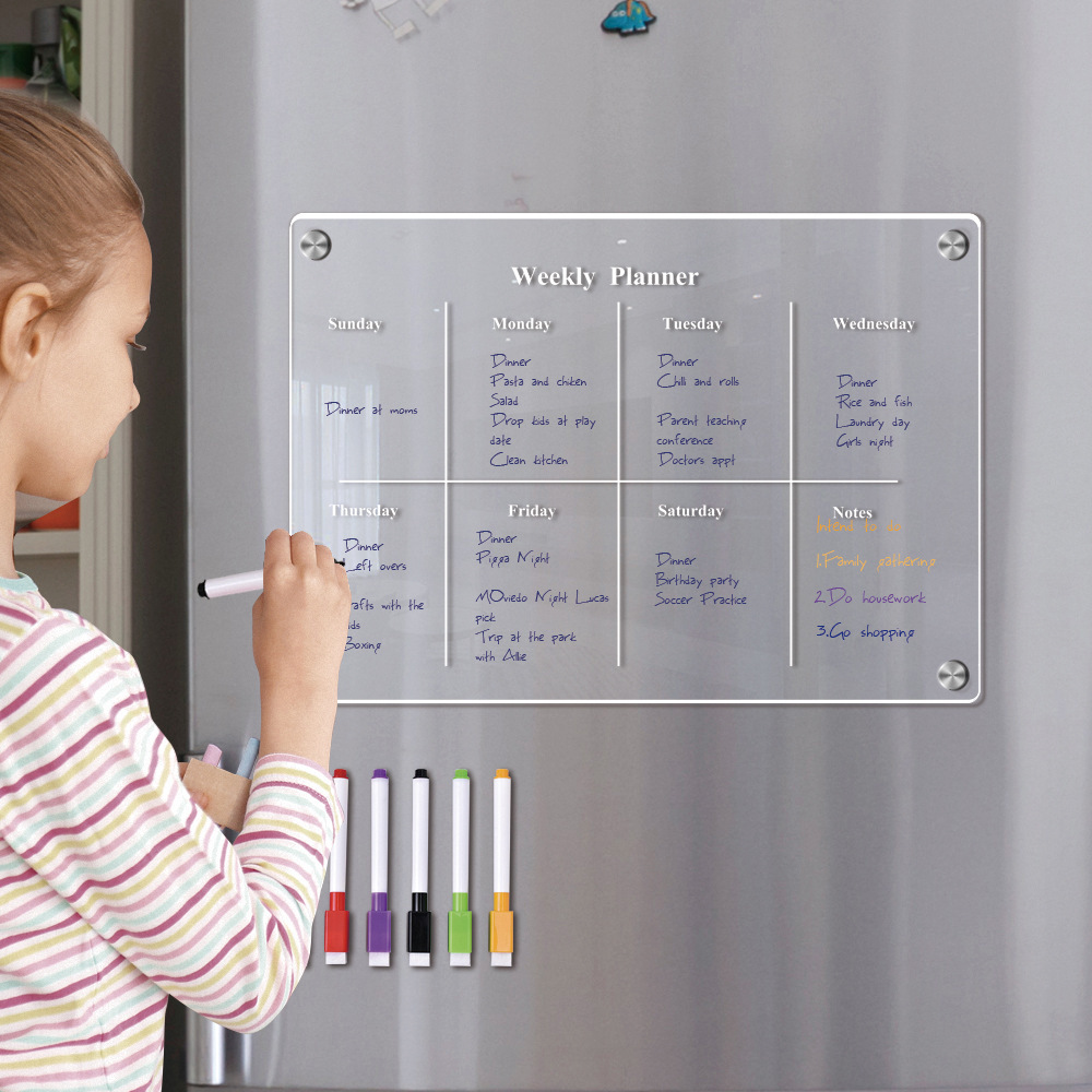 Papan kalender Magnet kulkas p - Magnetic Letter Board ulasan dan harga