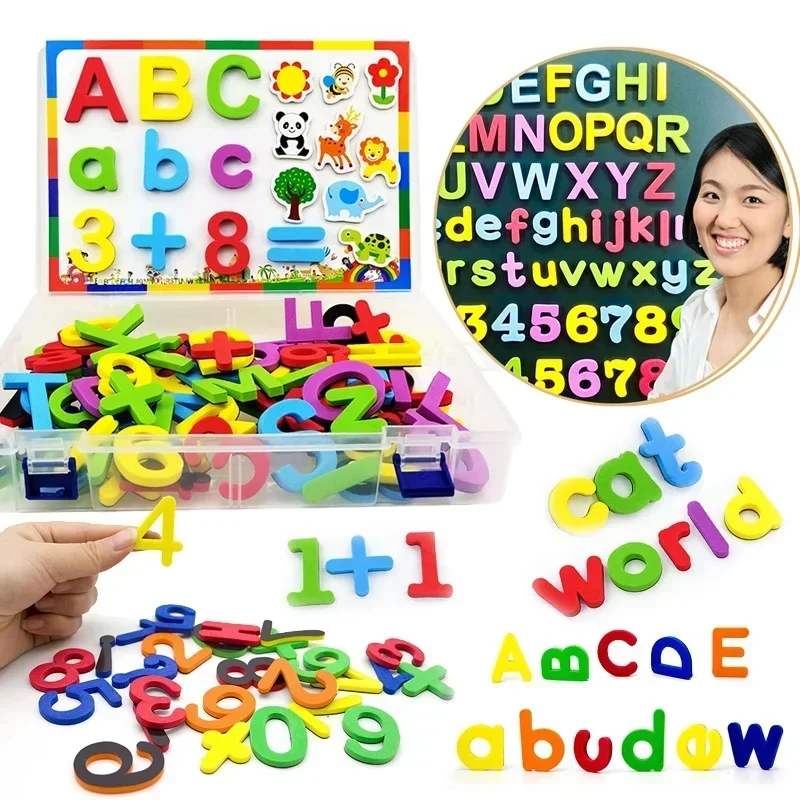 Set Huruf Alfabet Magnetik EVA - Magnetic Letter Board ulasan dan harga