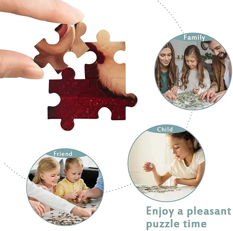 500-2000 Buah Puzzle Jigsaw An - Kids Heaven Education ulasan dan harga