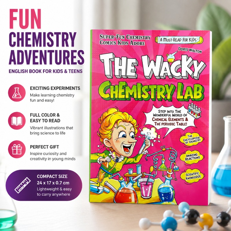 Buku Komik Lab Kimia Aneh Buku - Educational Cartoon For Kids ulasan dan harga
