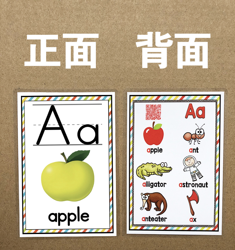 26 Buah Kartu Fonik Alfabet un - Phonics Card Game ulasan dan harga