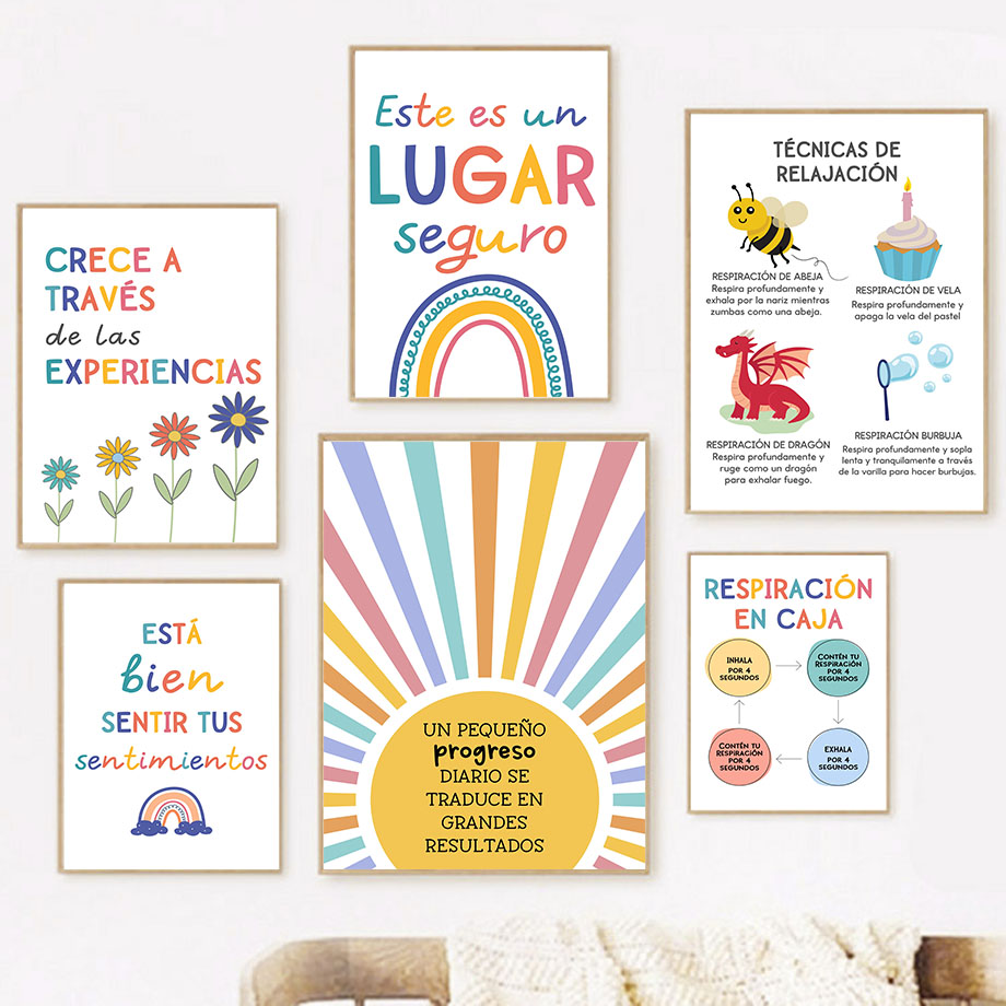 Motto Pendidikan Spanyol Lukis - Educational Cartoon For Kids ulasan dan harga