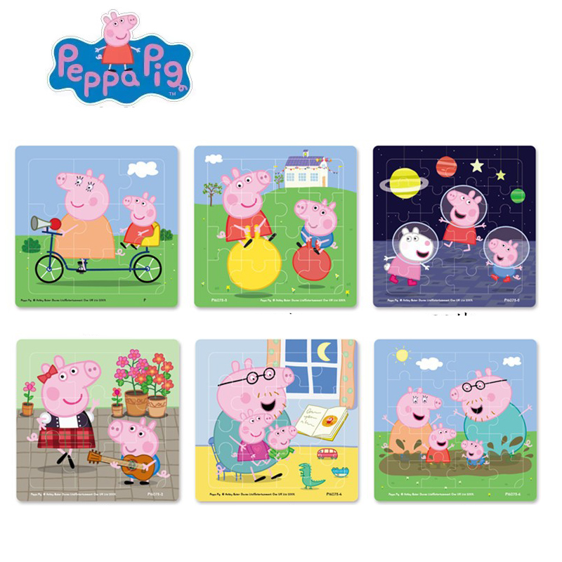 Peppa mainan Puzzle MINI, teka - Educational Cartoon For Kids ulasan dan harga