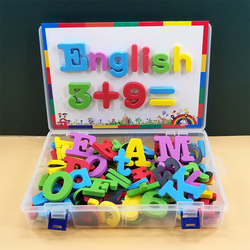 Huruf magnetik angka alfabet A - Magnetic Letter Board ulasan dan harga