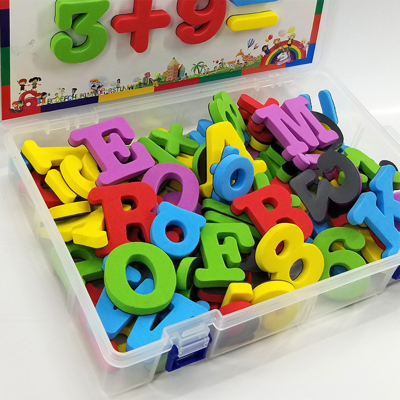 Huruf magnetik angka alfabet A - Magnetic Letter Board ulasan dan harga