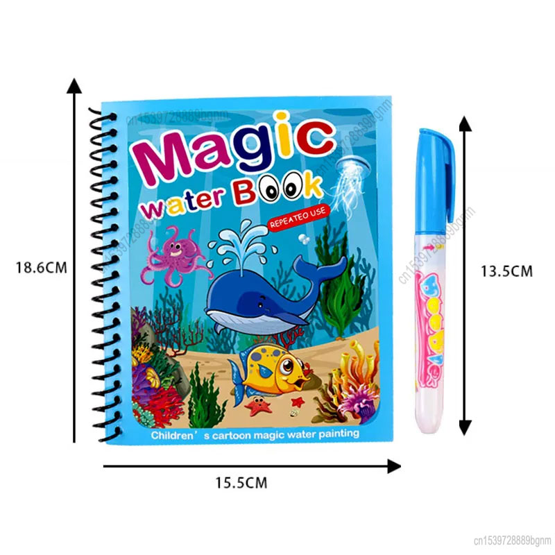 Buku Mewarnai Lukisan Air Ajai - Educational Cartoon For Kids ulasan dan harga