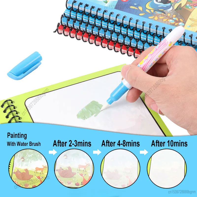 Buku Mewarnai Lukisan Air Ajai - Educational Cartoon For Kids ulasan dan harga