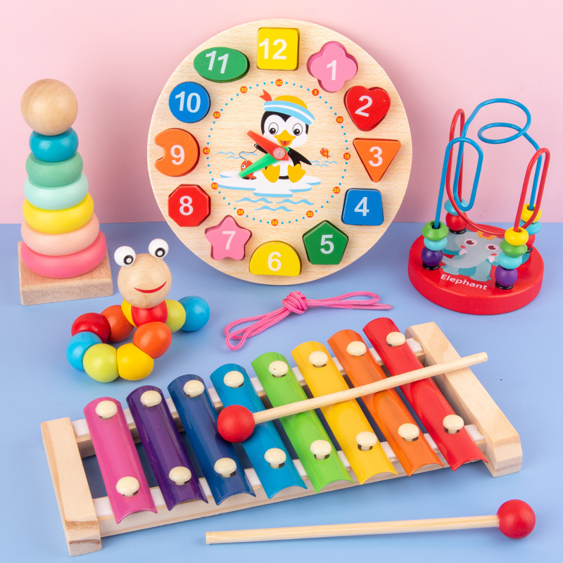 Montessori mainan bayi 3D teka - Kids Educational Songs ulasan dan harga