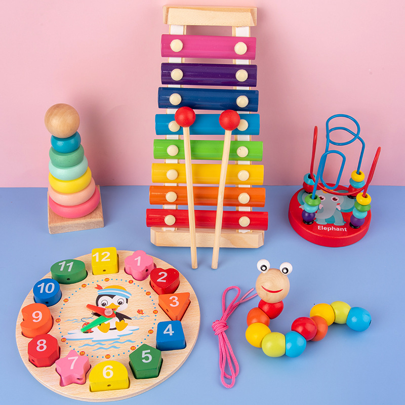 Montessori mainan bayi 3D teka - Kids Educational Songs ulasan dan harga