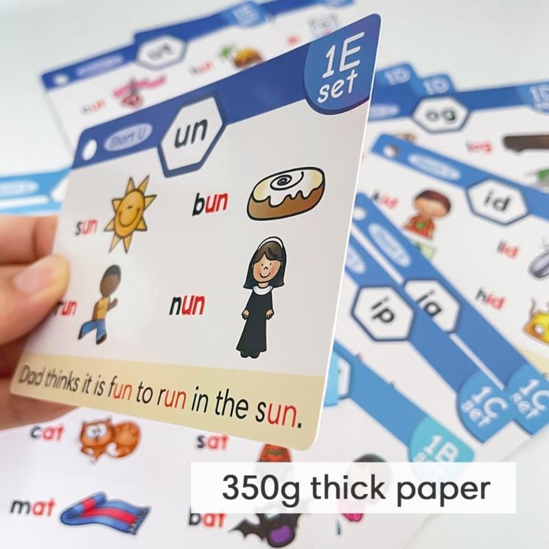 Fonics Learning Flash Cards Se - Phonics Card Game ulasan dan harga