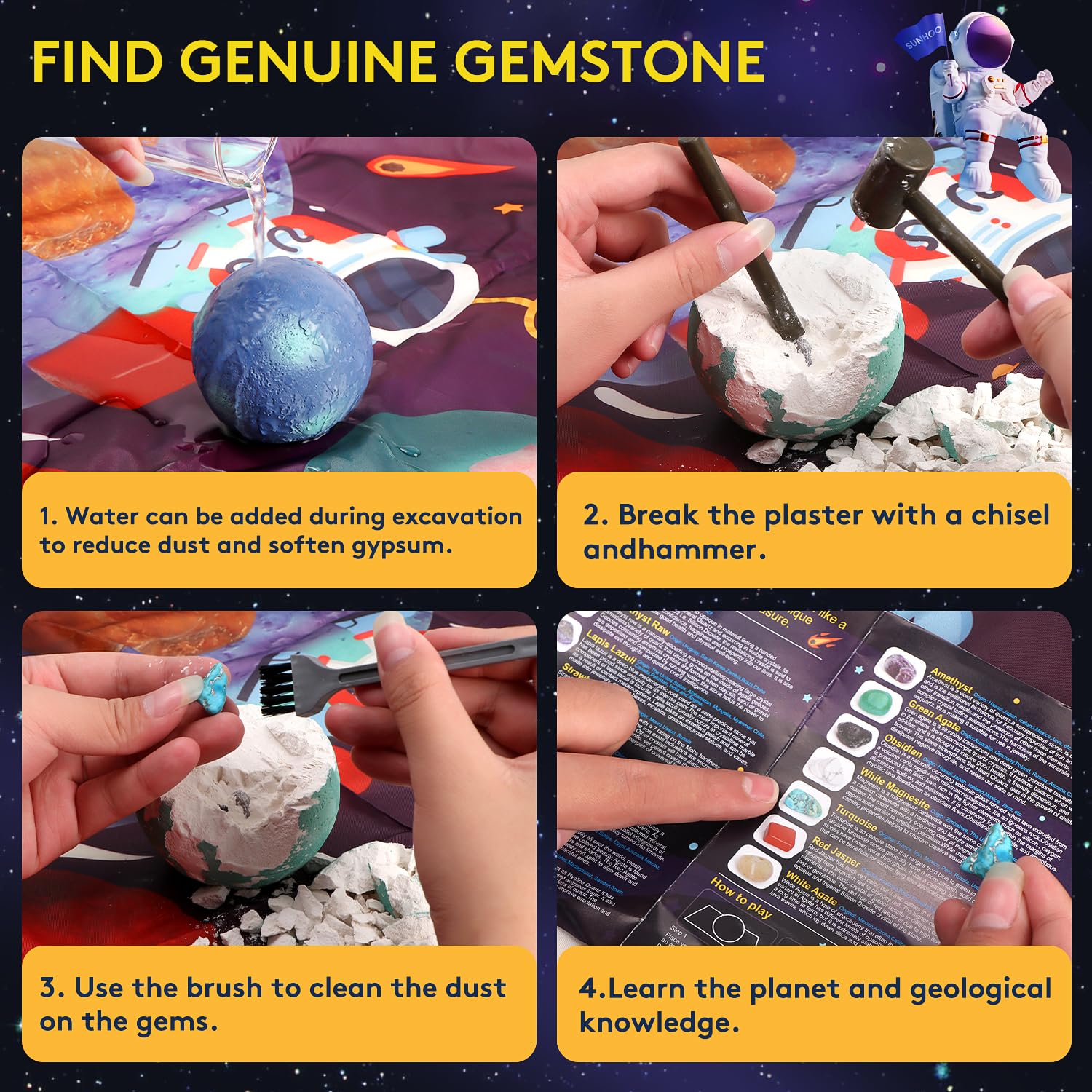 Metodologi anak-anak menggali  - Science Kit Volcano ulasan dan harga