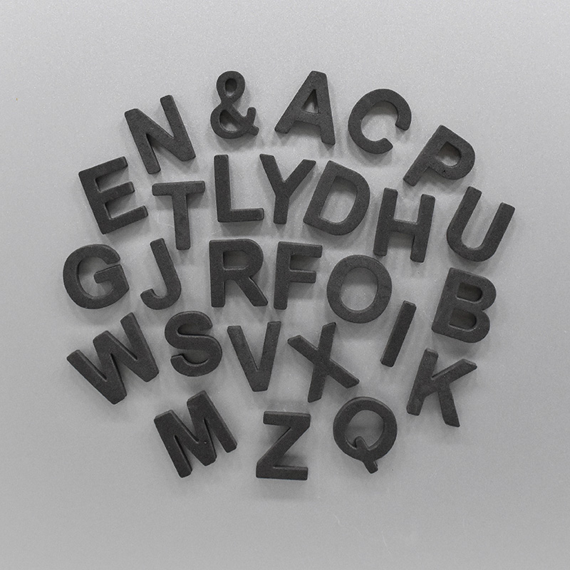 Stiker Kulkas Huruf Inggris De - Magnetic Letter Board ulasan dan harga