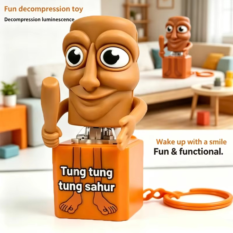 Gantungan Kunci Tung Tung Tung - Kids Educational Songs ulasan dan harga