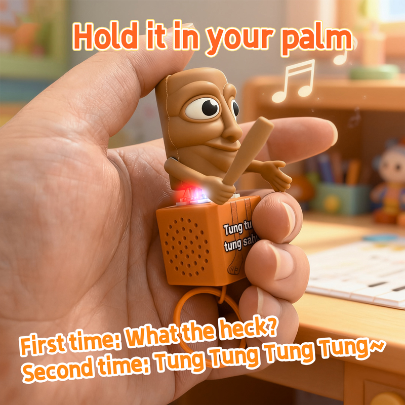 Gantungan Kunci Tung Tung Tung - Kids Educational Songs ulasan dan harga