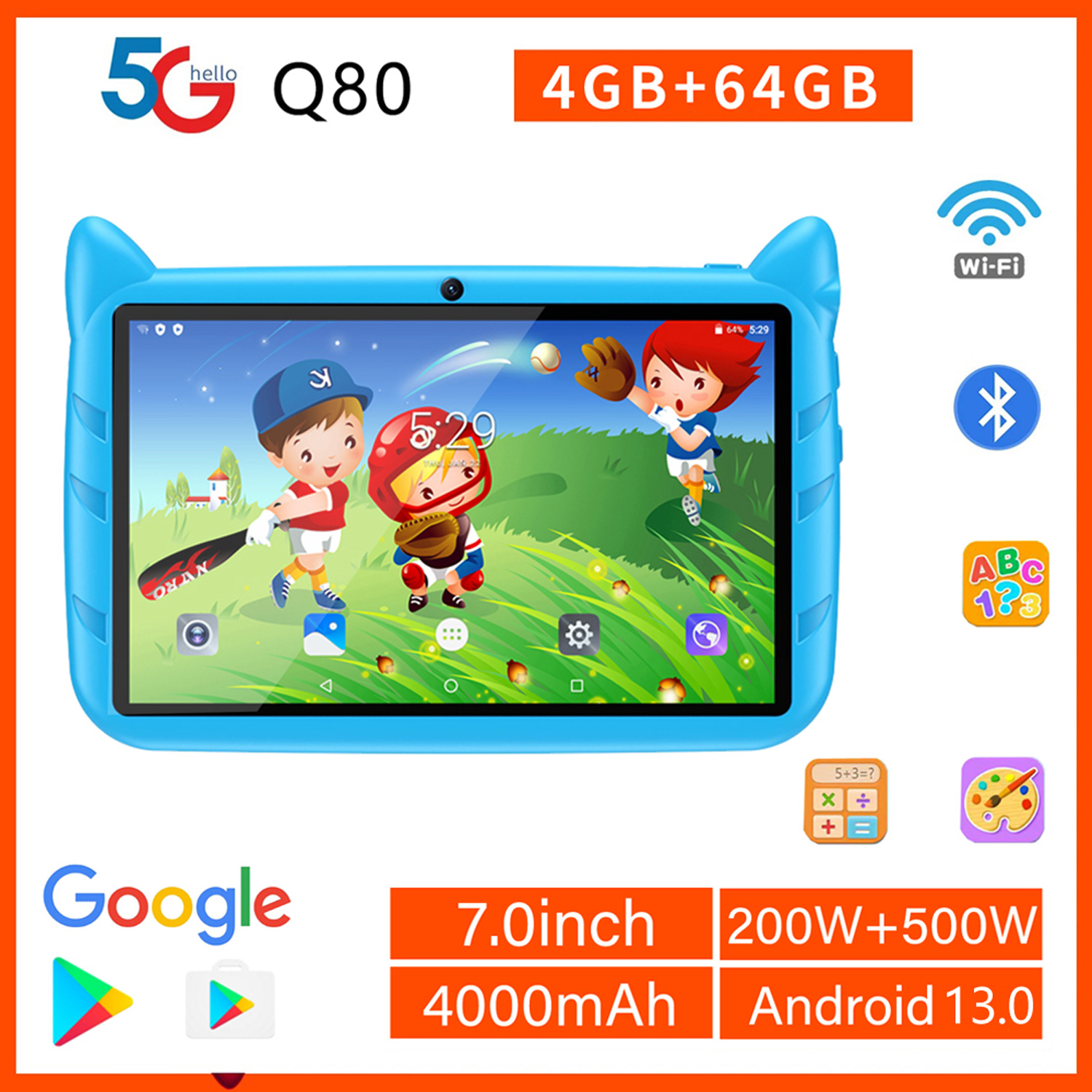 Tablet anak 7 inci, versi Glob - Japanese Kids Education ulasan dan harga