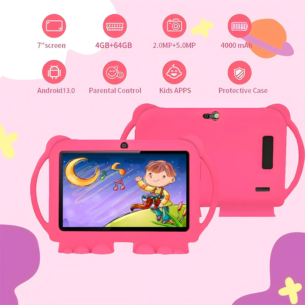 Tablet Anak Android Baru 7 Inc - Japanese Kids Education ulasan dan harga