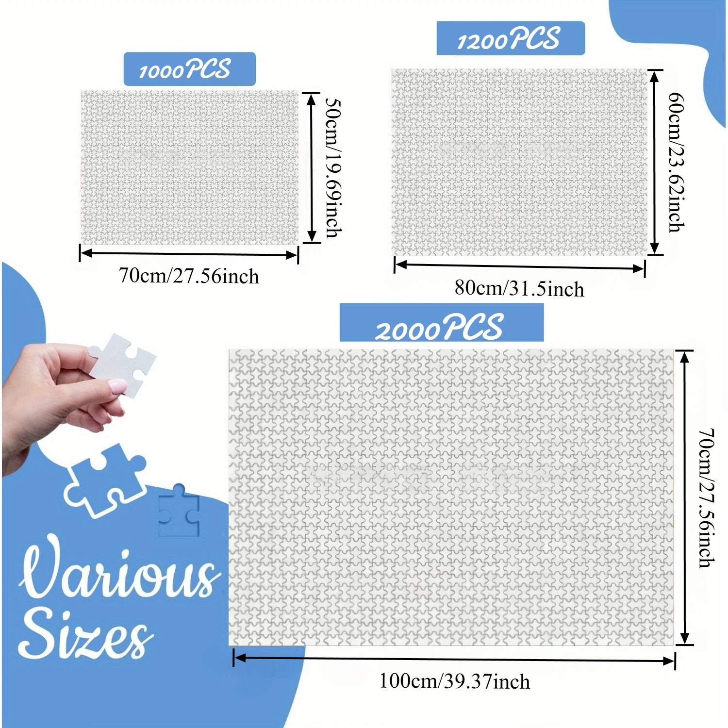 500/1000 Buah Puzzle Jigsaw An - Kids Heaven Education ulasan dan harga