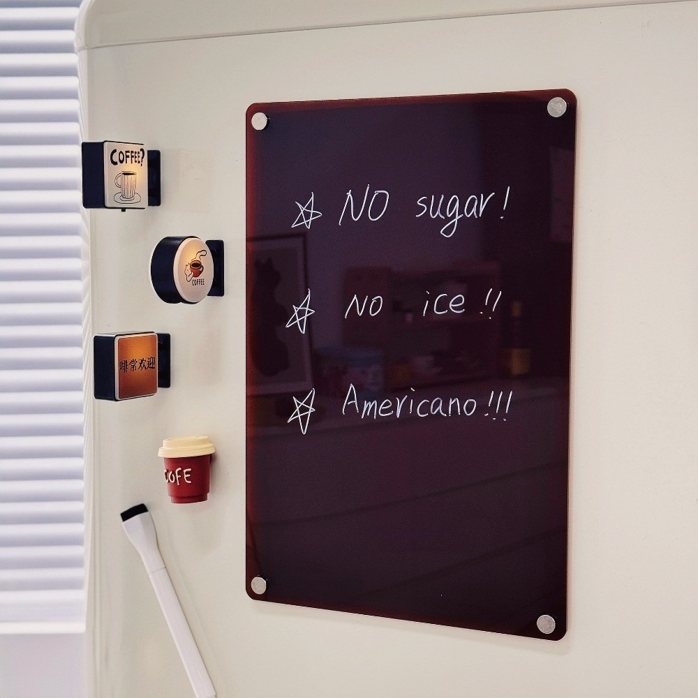 Lampu Sudut Kopi Magnet Kulkas - Magnetic Letter Board ulasan dan harga